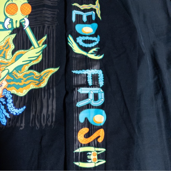 Teddy fresh x Rick and Morty black long sleeve - Picture 4 of 6